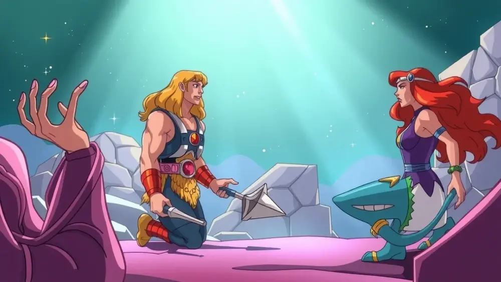 A relação entre os desenhos de He-Man e She-Ra no universo