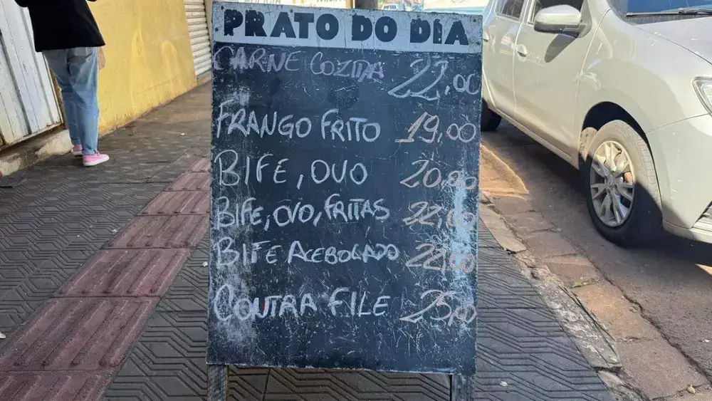 Almoço mais caro: prato feito já chega a R$ 40 em Campo Grande