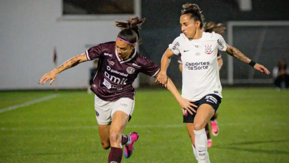 Corinthians eliminado na Copa do Brasil Feminina; Flamengo avança