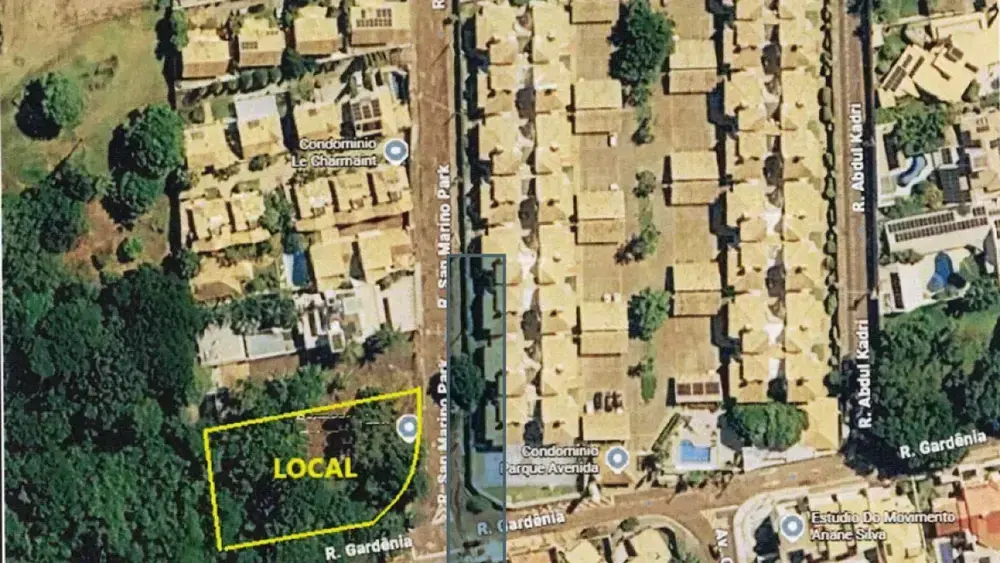 Terreno nobre a 266m da Afonso Pena vai a leilão por R$ 3,1 mi